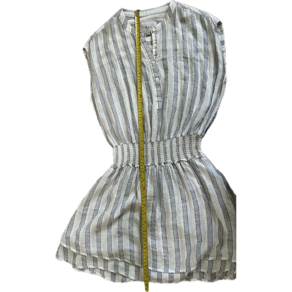 EUC Rails Angelina Blue & White Striped Linen Sundress Size S - Picture 5 of 11